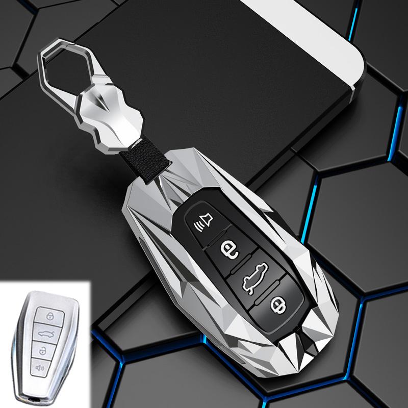 Zinc Alloy Car Key Cover Case For Geely Coolray X6 X7 Ex7 Geometry C Emgrand Global Kulrey Hawk Gx7 Okavango Nl3 Suv Gt Gc9