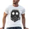 Dorohedoro Caiman In His Gasmask T-Shirt T Shirts for Man Cotton Funny Man Tshirt T Shirts Cott