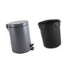 Trash Can with Step Pedal Simple Garbage for Bedroom Kitchen Room 12L