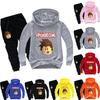 Roblox Children Hoodie Set With Printed Long Sleeve Hoodie And Comfortable Pants