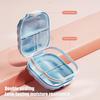 Yousheng Portable Pill Box, with 7 Compartments, Moisture-Proof Dust-Proof Medicine Organizer, for Travel Daily Use And