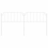 Replacement Headboard Metal White 200 Cm