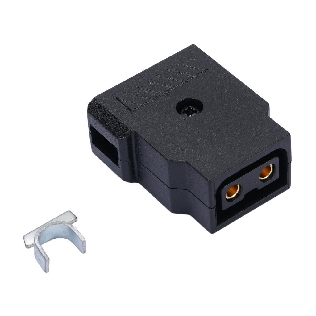 Weiblicher D-Tap-Stecker ABS D-Tap Weiblicher Stromanschluss DIY-Buchse für B-Typ Kameraakku DSLR Stromversorgung