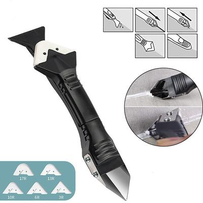 3 in 1 Silikon Schaber und Kleber Entferner Messer Winkel Schönheit Nähen Spachtel Schönheit Nähen Werkzeug Vier-stück Kleber schaufel Hand Werkzeuge