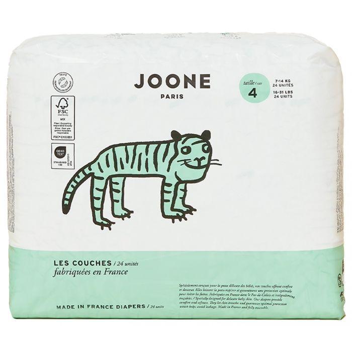 -Joone 24 Couches Taille 4 Pour 7-14 Kg (Couleur : Brigitte Rose)