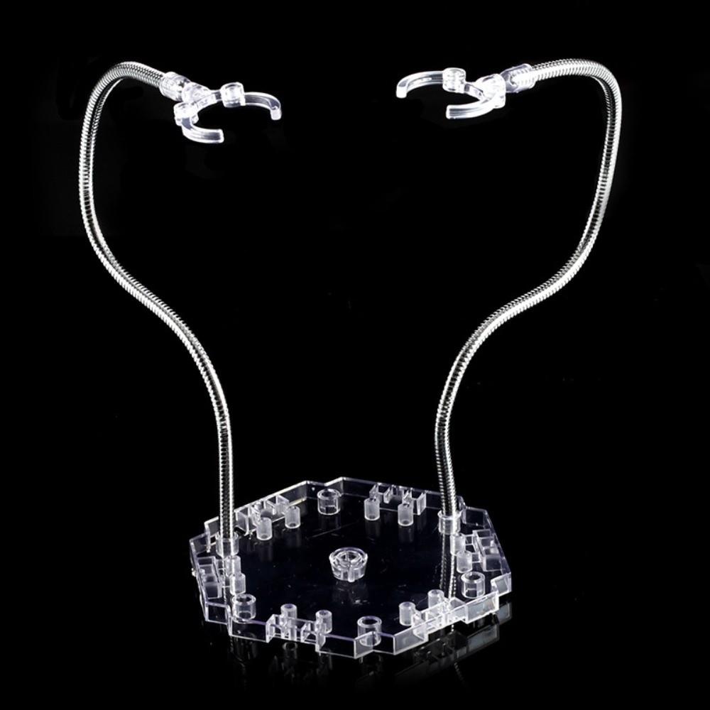 Replaceable Connectors Action Figure Stand Adjustable Arm Model Support Stand  Model Display