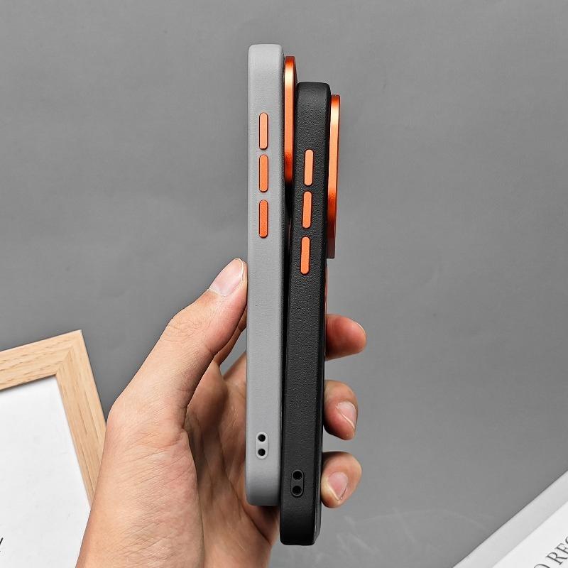 For OPPO Find X9S Pro Case For MagSafe Magnetic Leather Silicone Heat Dissipation Cover Metal Lens Frame Shell Shockproof Bumper