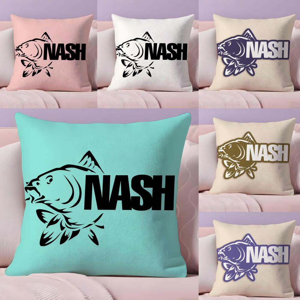 Fashion Brand NNAshS Fish Cushion Cover Short plush Doublesided Print Square Throw Pillow Covers Sofa Home Cushion Decor