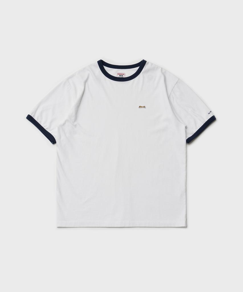 LE TIGRE Classic Ringer T-Shirt (Off White)