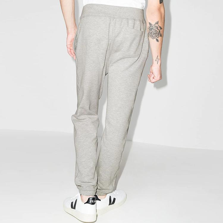 Polo Ralph Lauren Elastic Drawstring Waist Plain Knit Sweatpants Men Bottoms Gray 710793939-002