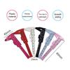 Portable 80mm Plastic Eyebrow Measuring TattooPermanent Makeup Measurement Microblading Caliper Ruler Tools WSPJ01