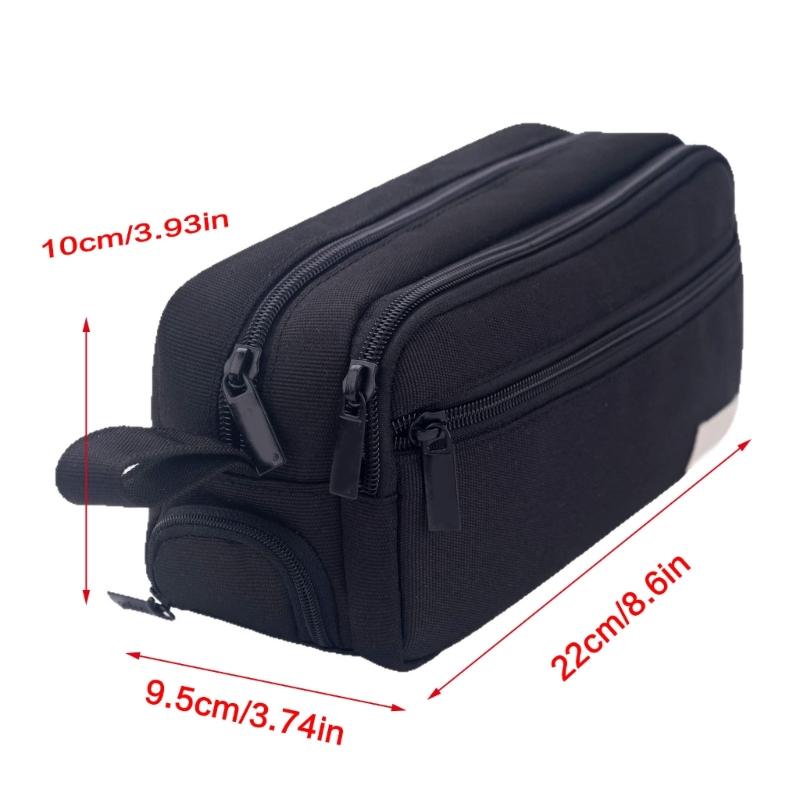 Large Capacity Pencil Bag Multilayer Pencil Case Aesthetic Pen Bag Simple Pencil Box For Organizing School Supplies