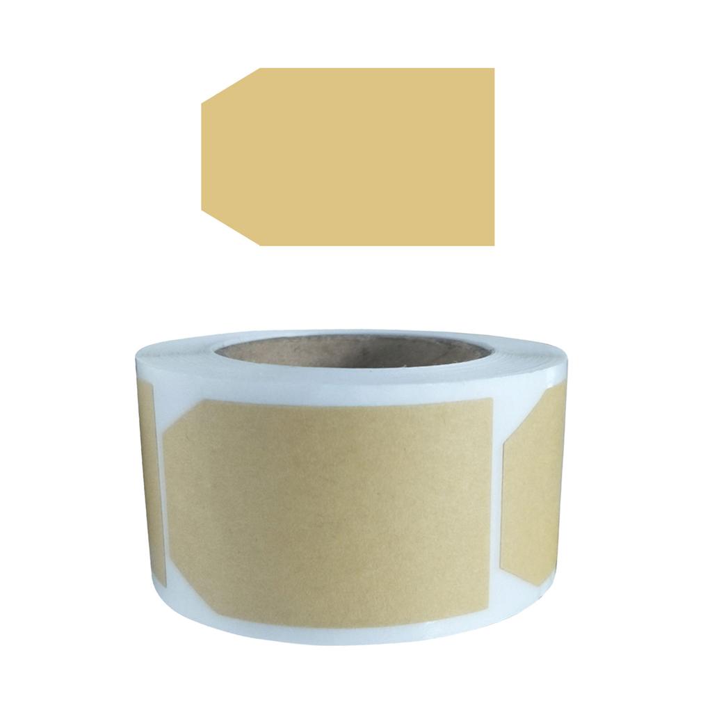 Self-Adhesive Sticker Writeable Gift Sticker Jam Label Household Labels for Baking Card Envelope Bottle and Wedding