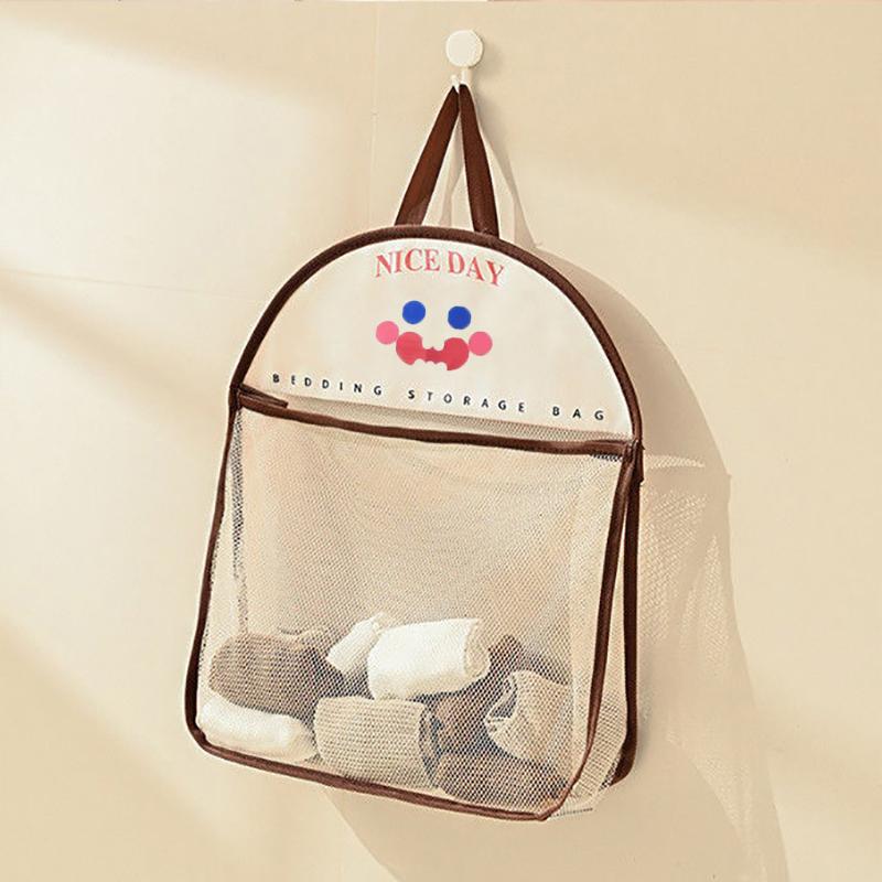 Large Capacity Storage Mesh Bag Storage Bag Reusable Vegetable Storage Net Bag Underwear Socks Storage Kitchen Hanging Mesh Bag