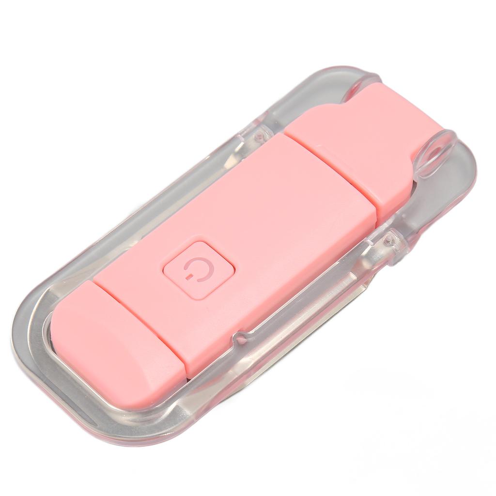Clip-On-Leselicht 3 Farbtemperatur 9 Dimmmodi USB-Aufladung Starkes Kunststoff-Clip-On-Buchlicht für