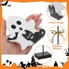 3Pcs Halloween Table Specter Decoration Festival Halloween Wood Specter Table Decoration for Indoor Celebration