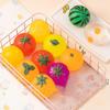 1pc Simulation Fruit Squeeze Toys Soft Squish Stretch Ball Sensory Stress Relief Squeezing Ball Stress Relief Toys for Kid Adult
