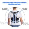 Adjustable Straight Back Shoulder Posture Corrector Lumbar Brace Spine Support Correction Home Office School Shoulder Neck Brace