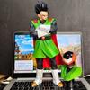 Dragon Ball Great Saiyaman Gohan Videl Two Action Figure Set Double Head Sculpture Collectible Anime Model For Anime Fans