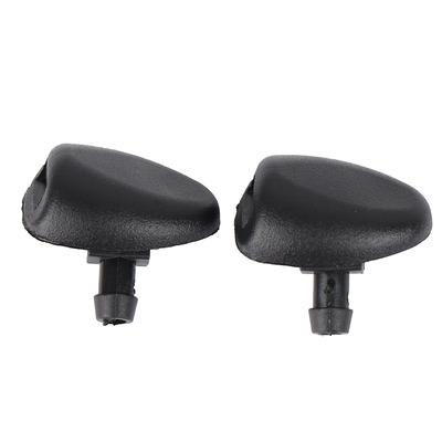 2Pcs Front Windshield Wiper Washer Jet Nozzle For 206 206+ 407
