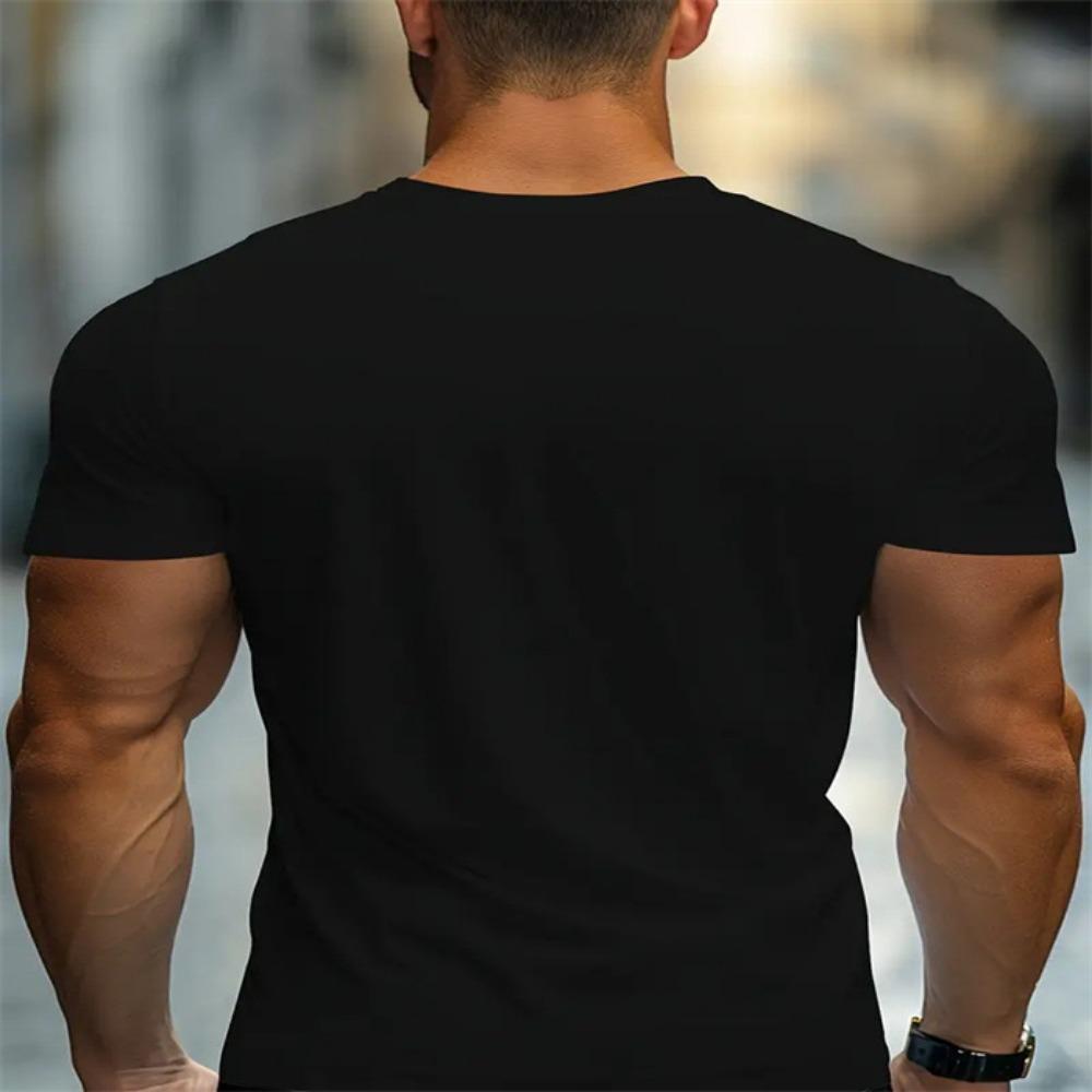 Cotton Mens 100 Summer Tshirt Fashion Short Sleeve Printed Graphic Tee Shirt