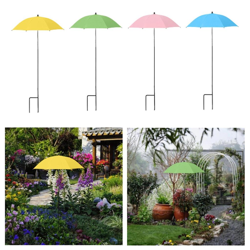 Outdoor Plant Umbrella Garden Umbrella Shade for Potted Plants Yard Outdoor