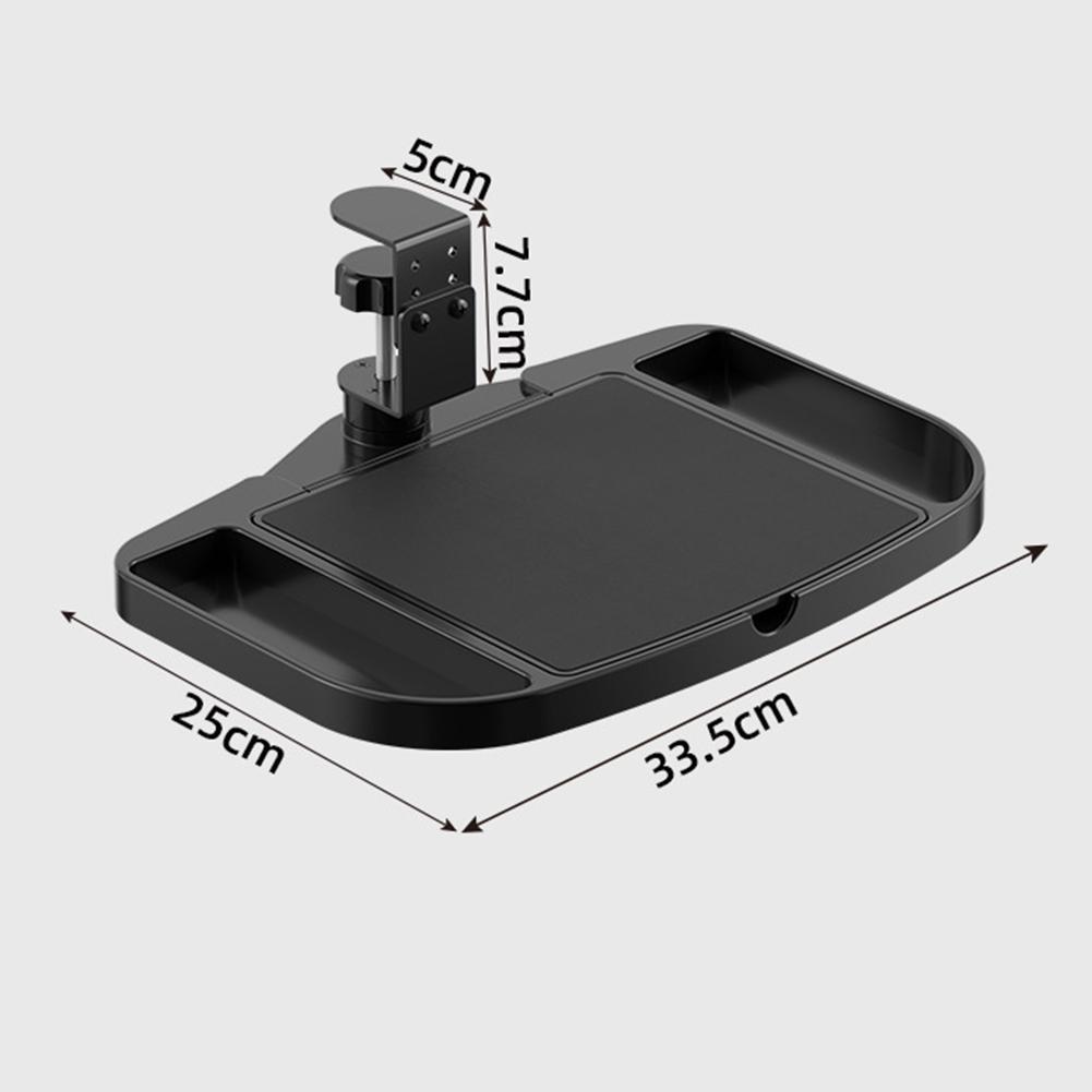 Adjustable Clip On Pad Rack for Desk Storage Multifunctional Organizer with 3 Height Settings for Office Supplies