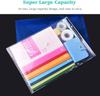 1-3PCS Clear Document Folders Transparent Filing Envelopes Storage Bag Waterproof Plastic Envelopes A4 File Holder Organizers