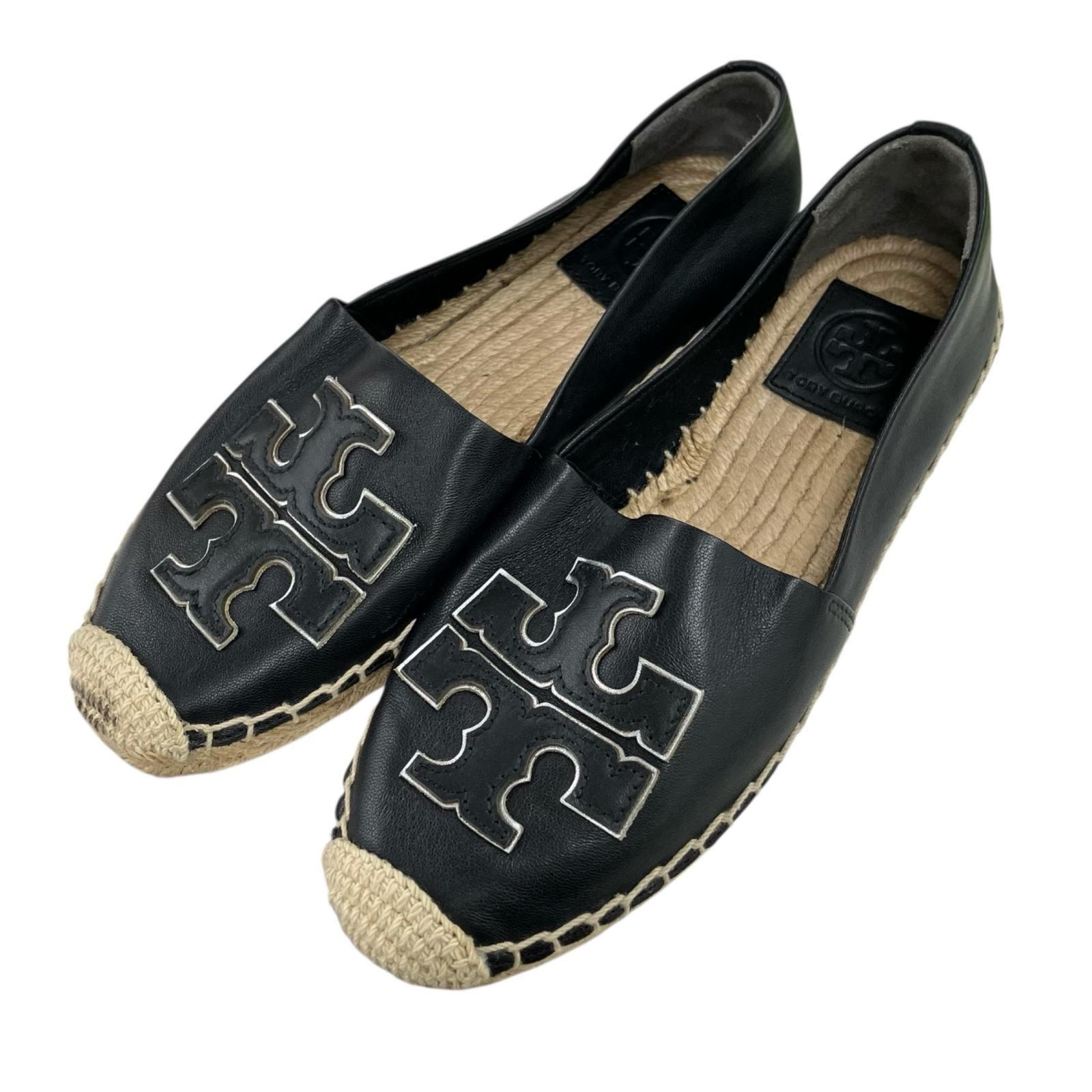 Used 186005 Tory Burch Espadrilles 22cm Black Women s