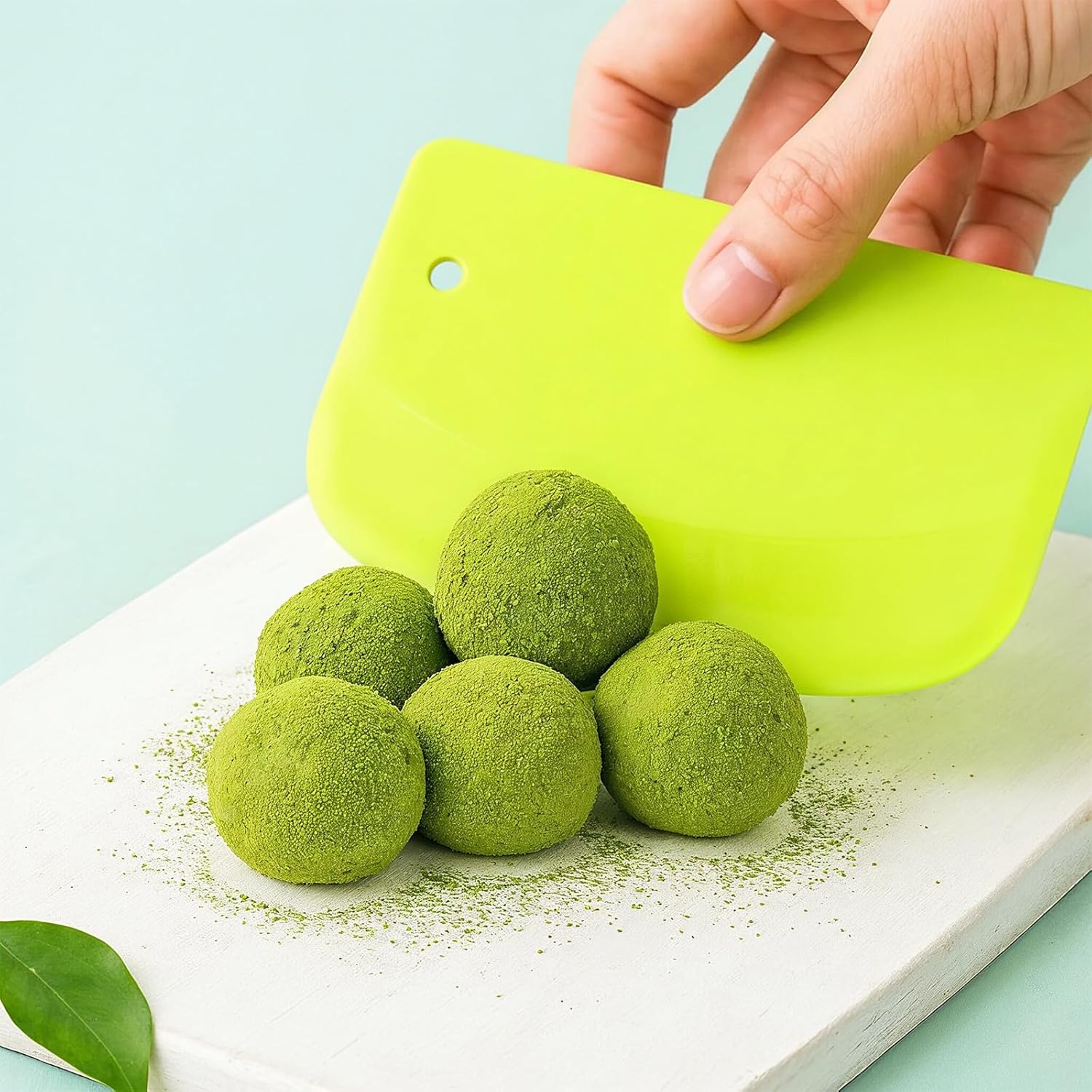 Набор из 5 скребков для теста, Жесткий скребок для теста, Гибкие пластиковые скребки, Универсальные кухонные скребки для теста, Кухонный инструмент для вырезания теста для хлеба