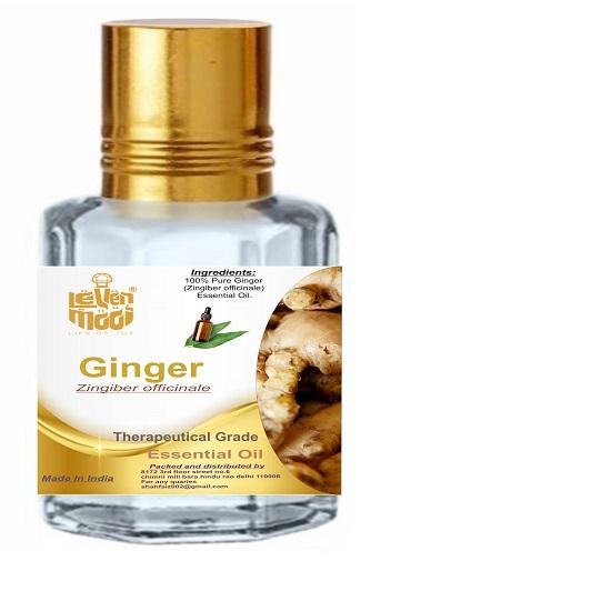 Levenmooi Ginger (Zingiber Officinale Roscoe) Pure & Natural Therapeutic Grade Essential Oil Glass