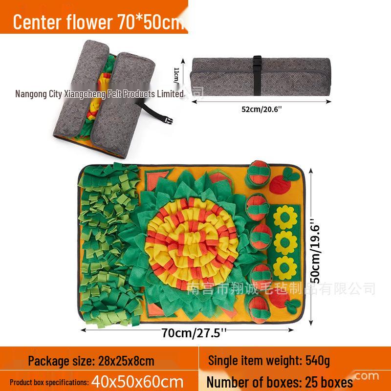 Spot Pet Sniffing Mat: Indoor Foraging and Slow Feeding Puzzle Toy for Dogs and Cats