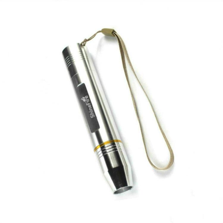 Rechargeable Aluminum Alloy Jadeite Identification Flashlight