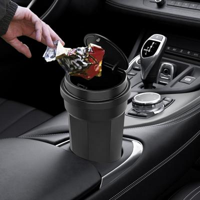 Car Garbage Can Cup-Shaped Non-Slip Trash Bin Auto Interior Garbage Can Car Trash Can, Small Trash Bin for Automotive Accessorie