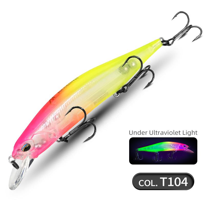 MEREDITH JBR-110SP Jerkbait 110mm 17g Tungsten Suspending Minnow Pike Bass JBR-110SP
