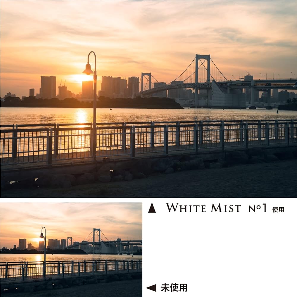 Kenko Soft Filter White Mist No.1 62mm - Soft Effect, Creates the Look of Old Lenses (825501) [Amazon.co.jp Exclusive]