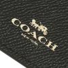 Coach Signature PVC Card Case, F63274, Women's, Outlet Item, Brand Name: (14) IMBLK, Black.