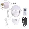 7 Colors LED Facial & Neck Mask - Skin Rejuvenation, Anti-Acne, Whitening, Shrink Pores - For Salon/SPA/Home Use