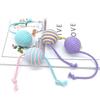 Sisal Balls for Cats Teasing Indoor Exercising Enrichment Cats Chew Toy Hunting Teething Cats Teasing Supply 6PCS
