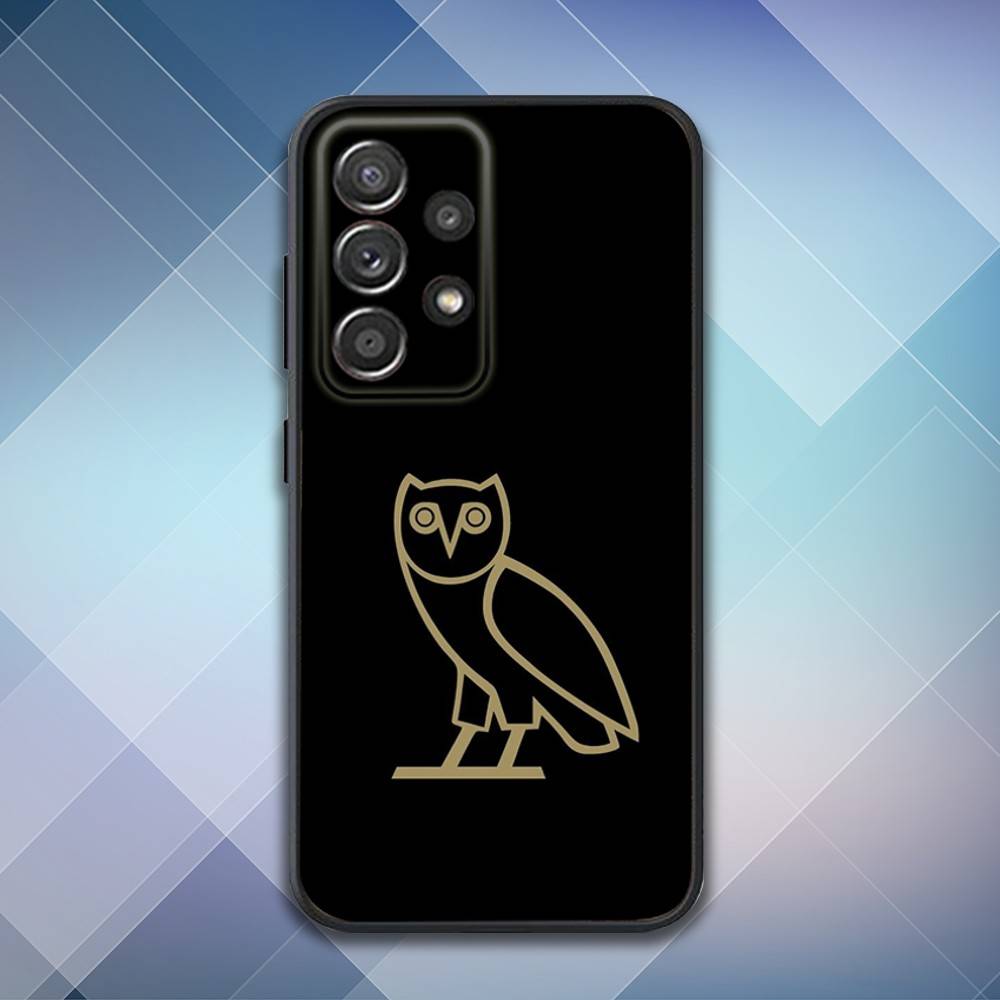 Drake O-OvO OWL Phone Case For Samsung S25,S24,S21,S22,S23,S30,Ultra,S20,Plus,Fe,Lite,Note,10,9,5G Black Cover
