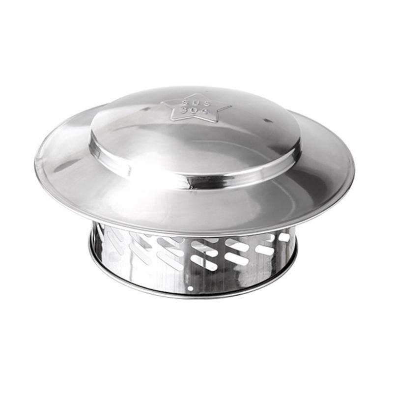 652F Practical Stainless Steel Chimney Rain Blockers for Property Maintenance