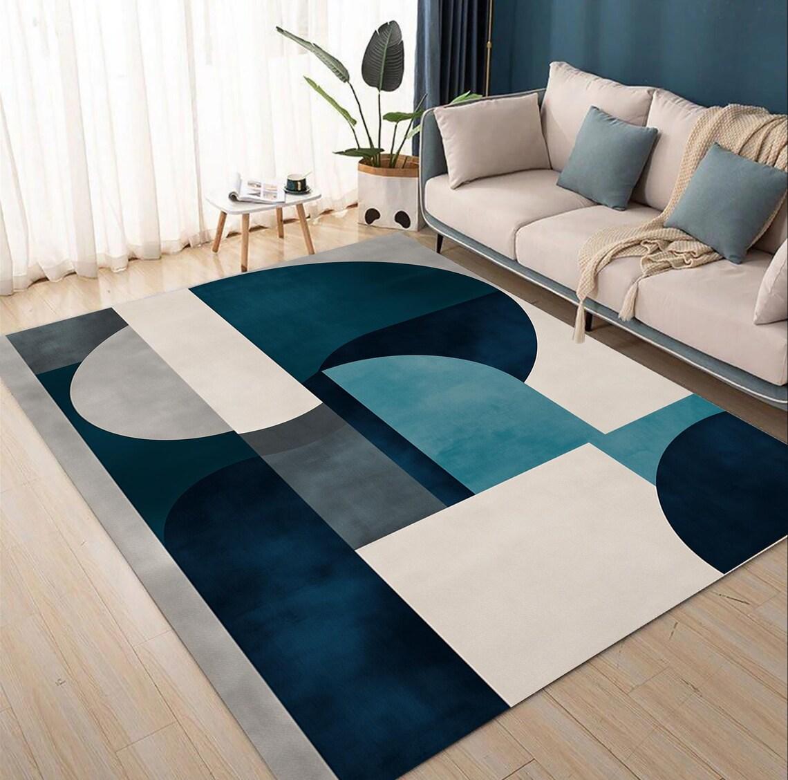 

Скандинавские геометрические ковры и коврики для спальни, коврик для пола в ванной комнате, ковры для украшения гостиной, ковры для спальни, ковры для гостиной 40X60cm