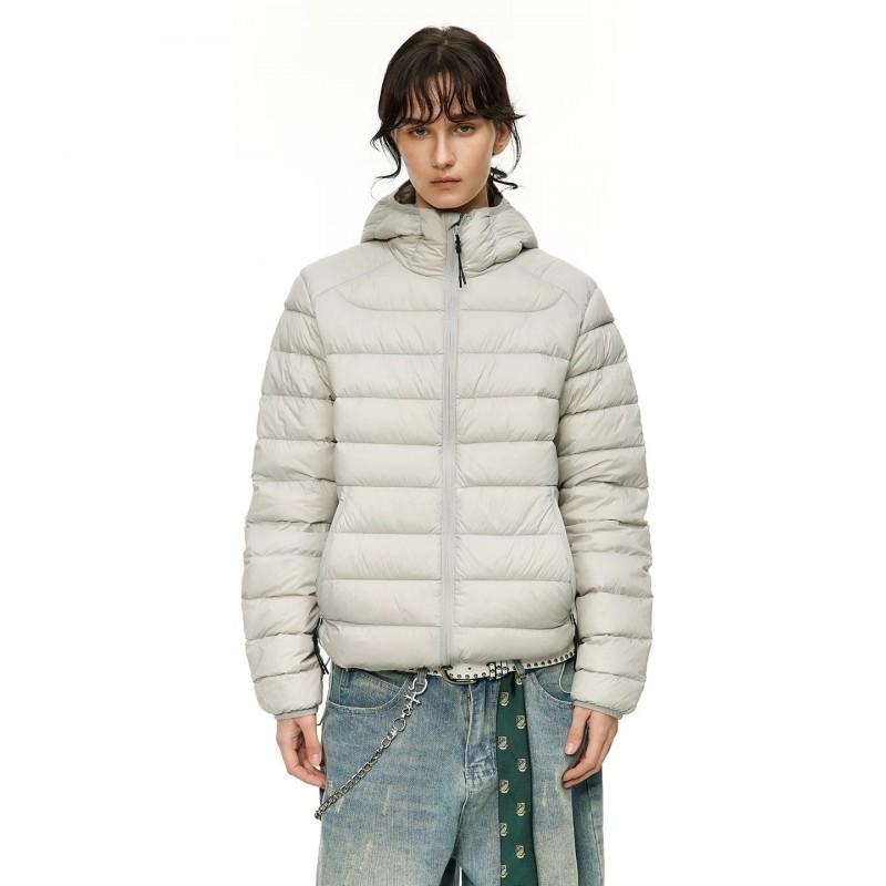 Womens Lightweight Hooded Cotton Puffer Jacket Short Warm Winter Coat Casual Slim Fit