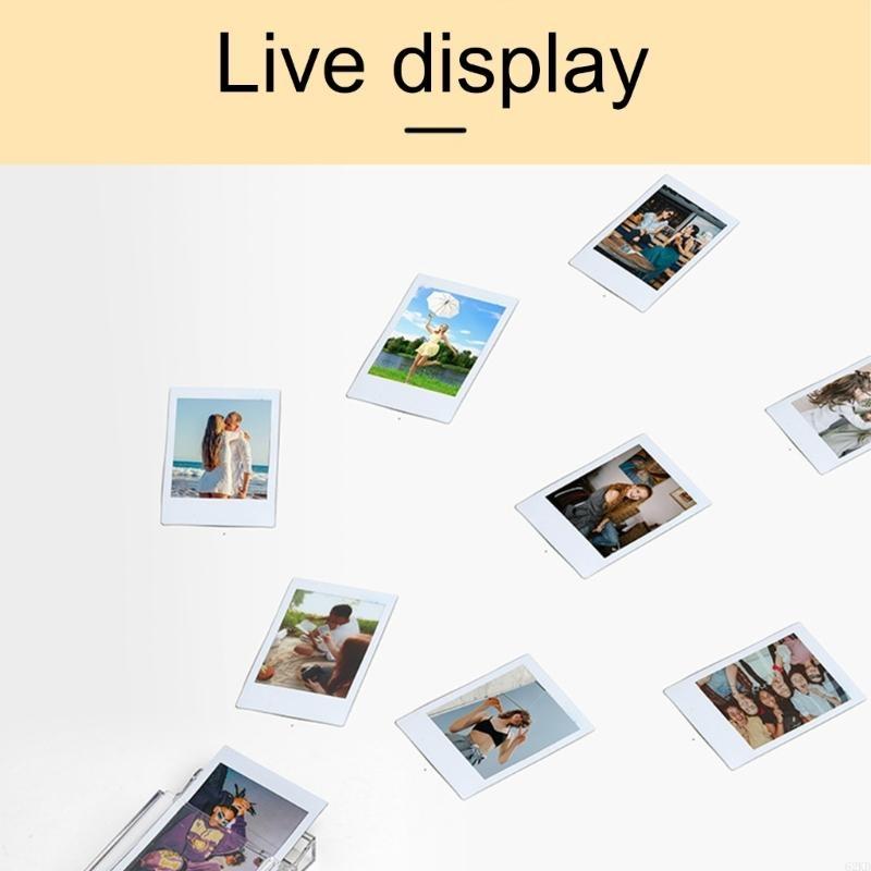 62KD 3inch Film Transparents Photo Box for Easy Display and Organization Of Photos