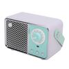 Small Retro Bluetooth Speaker Cute Vintage USB Rechargeable Portable Wireless Bluetooth 5.1 Speaker for Kitchen Bedroom