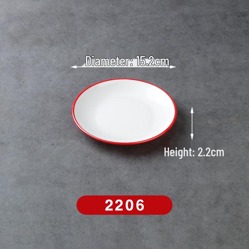 Sweet Elegance Commercial Melamine Round Plate