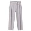 2026 Summer Men's Ankle-Lenght Dress Pants Fashion Men Casual Slim Lightweight Trousers Male Vintage Streetwear Straight Pants