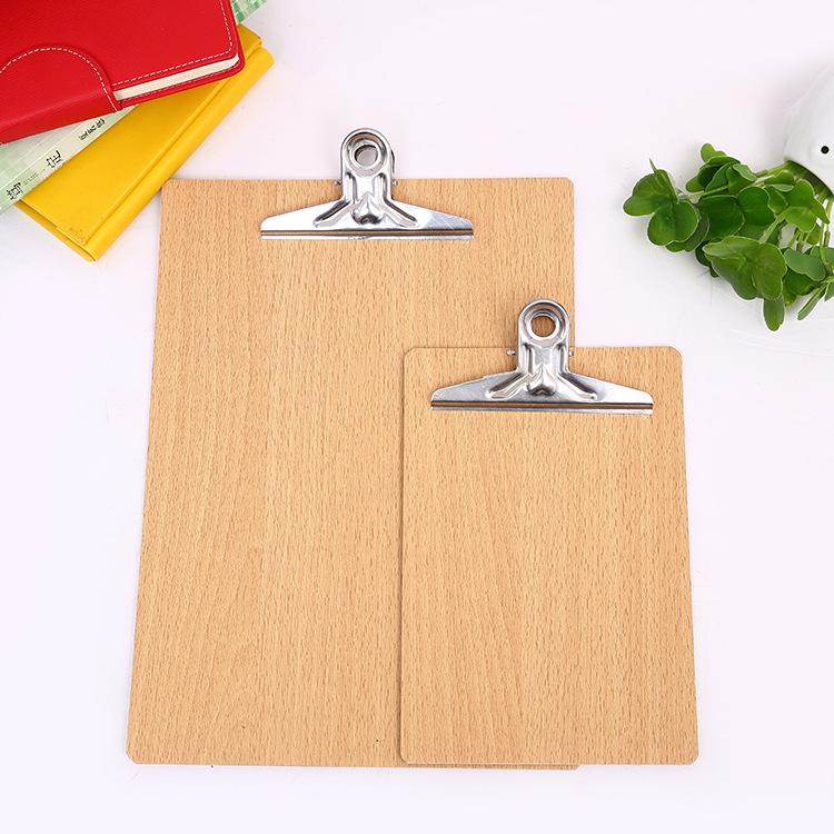Wooden Clipboards for A4 & A5 - Hard Board & Menu Clip Folder