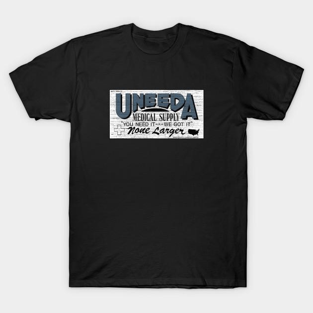 Men Black Print T-shirt Uneeda Medical Supply No-Cut Transfer Paper Print Cotton Tshirt - Men s Summer Cotton Graphic Tee S разноцветный