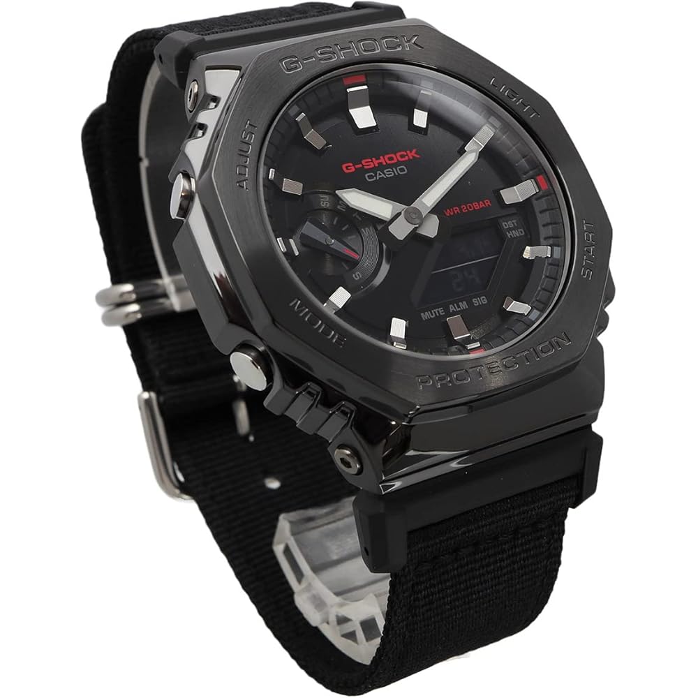 Casio G-Shock GM-2100CB-1A Men's Watch Black Resin Case Water Resistant Analog-Digital